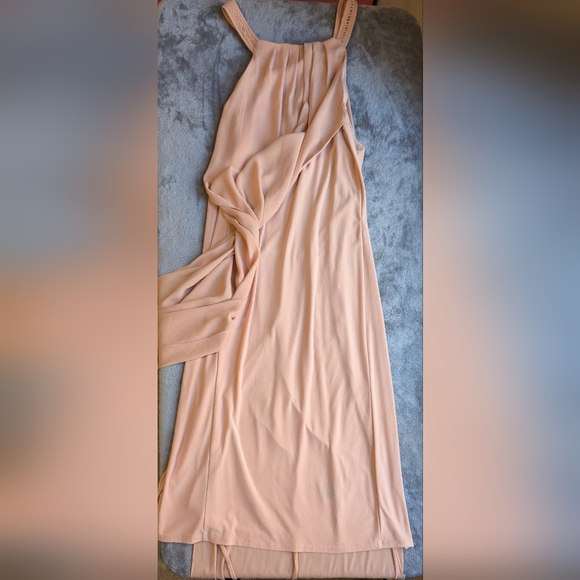 Mod X Dress Women's Size Medium Pink Blush Cruise Party Wedding Panel Sleeveless - Picture 3 of 14